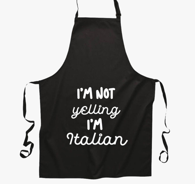 Yelling Italian kötény