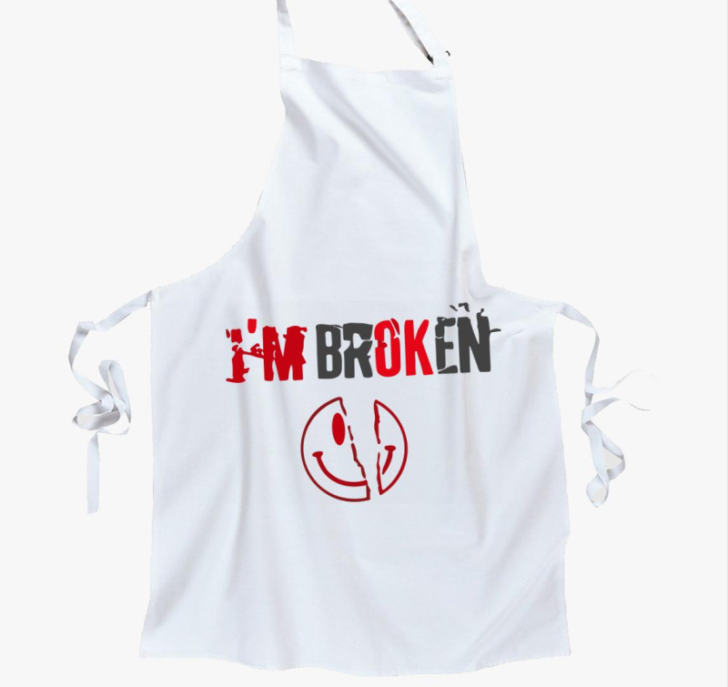 Im broken kötény