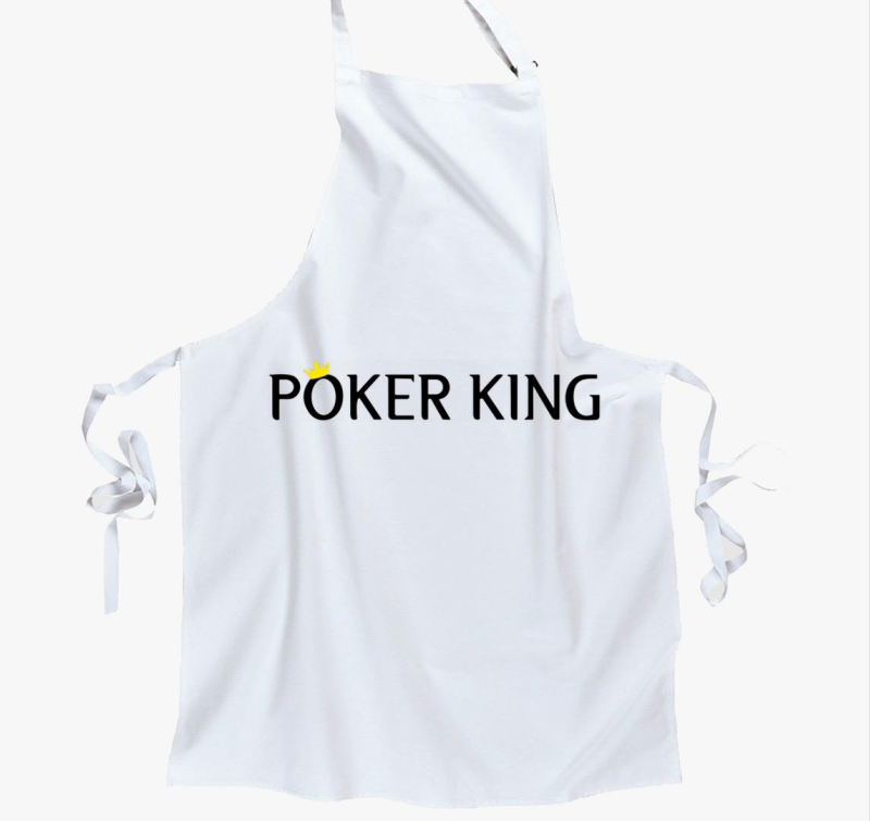 Poker king kötény