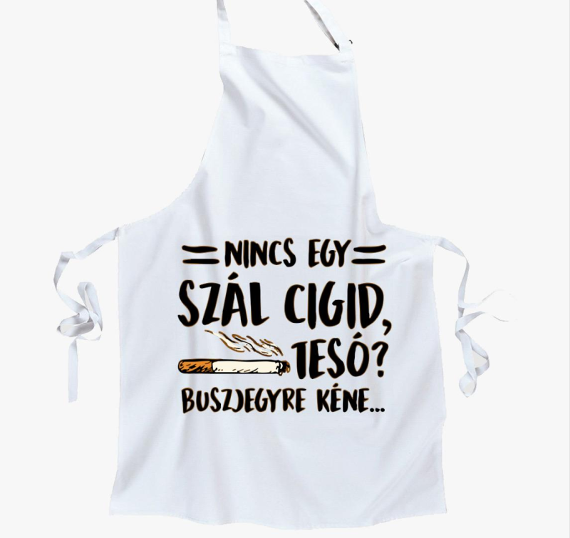 Nincs egy szál cigid kötény
