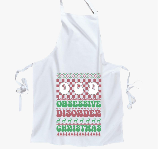 OCD xmas kötény