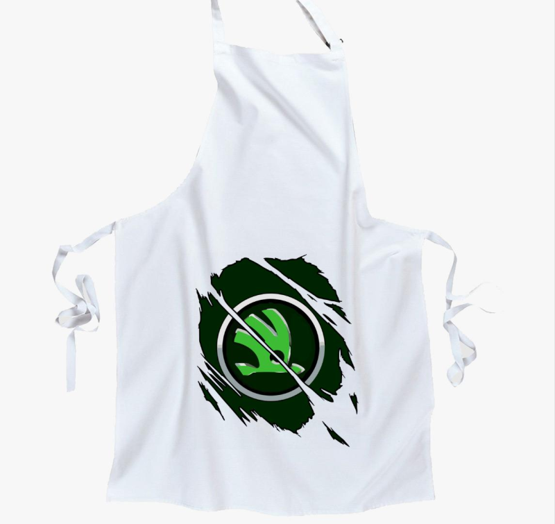 Repedezett Skoda kötény