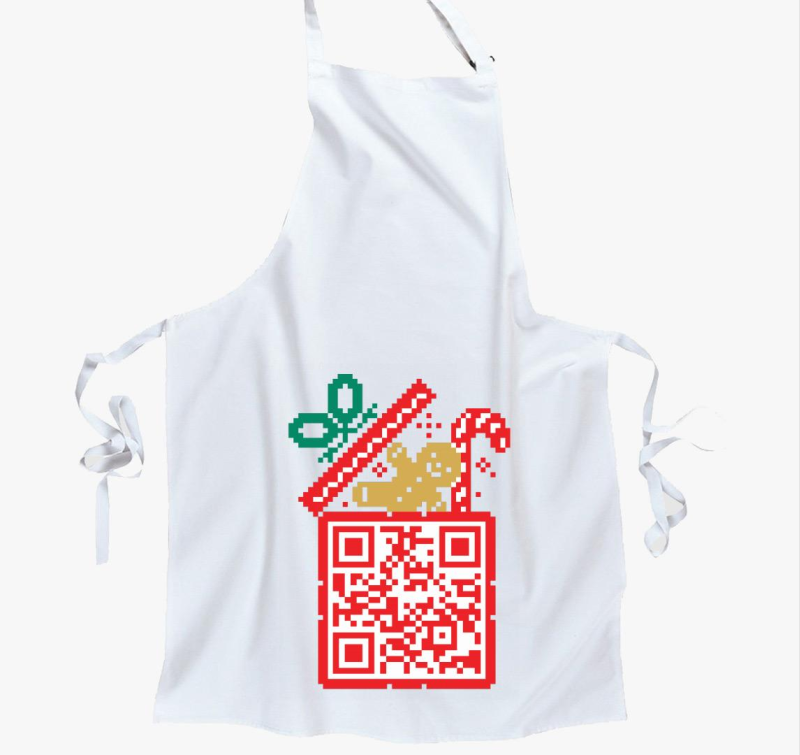 Karácsonyi visszaszámláló kötény