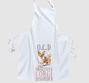 corgi OCD kötény