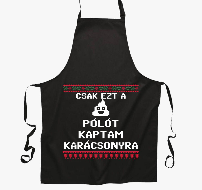 Csak ezt a szar kötényt kaptam karácsonyra 8 bit kötény