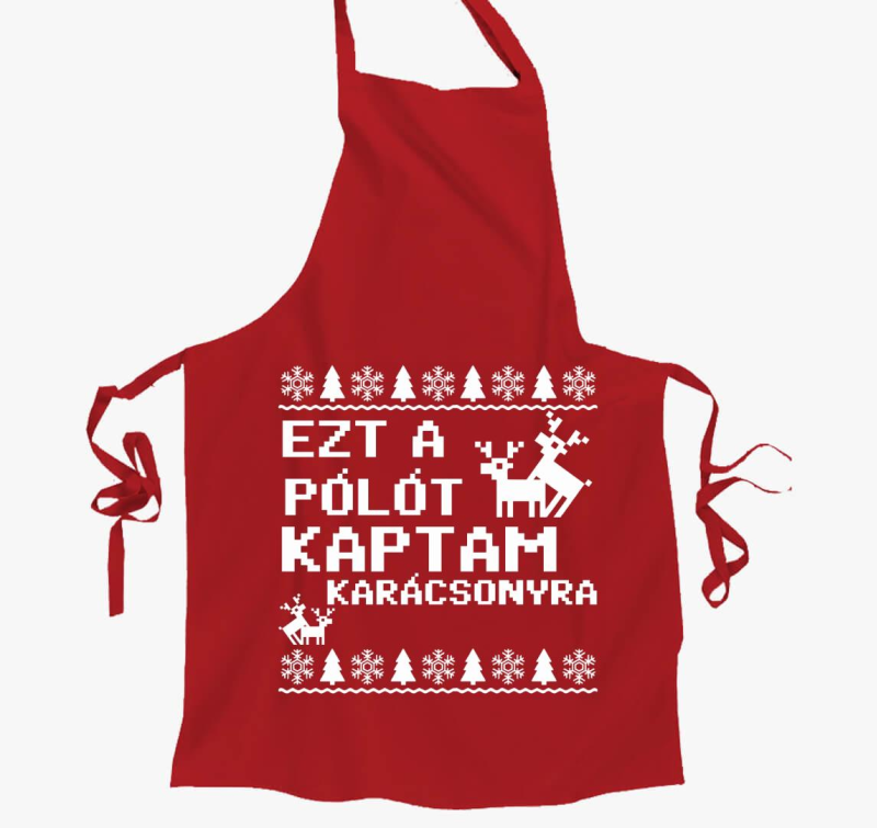 Ezt a 18+ kötényt kaptam karácsonyra kötény