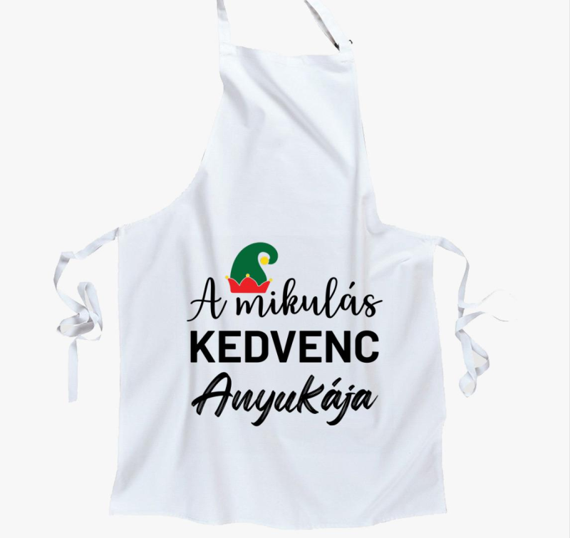 A mikulás kedvenc anyukája kötény