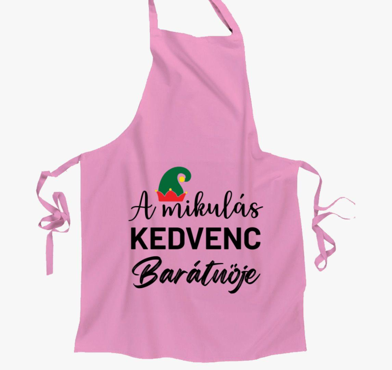 A mikulás kedvenc barátnője kötény