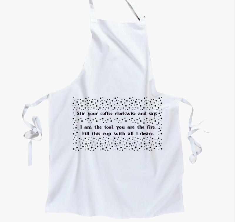 Coffee spell kötény