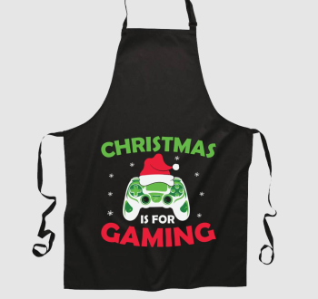 Gamer Christmas kötény