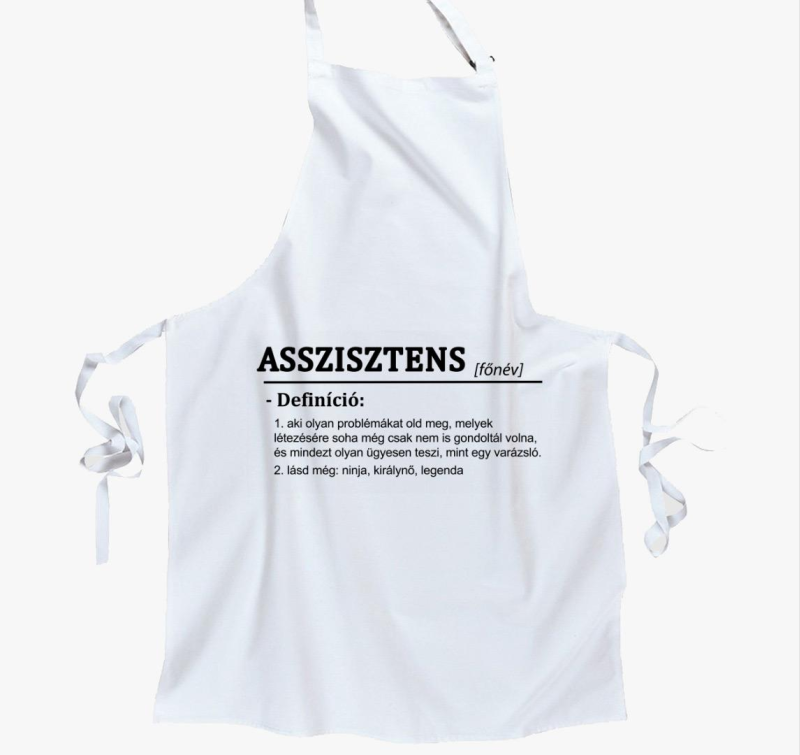 Asszisztens kötény