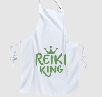 Reiki king zöld kötény