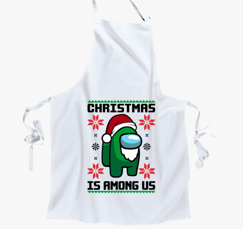 Christmas is among us kötény