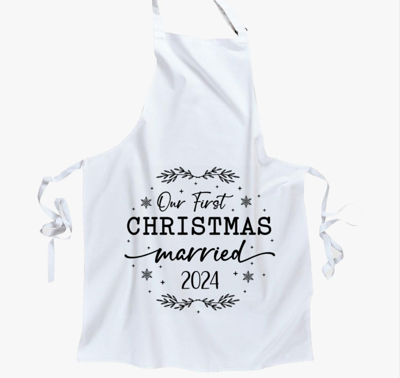 Christmas married 2024 kötény