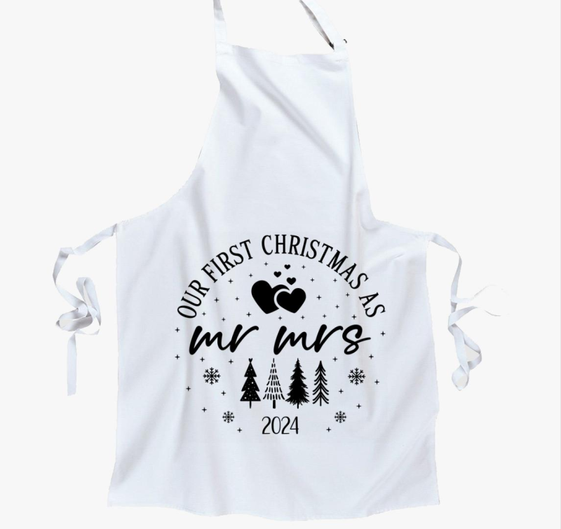 Xmas MR Mrs 2024 kötény