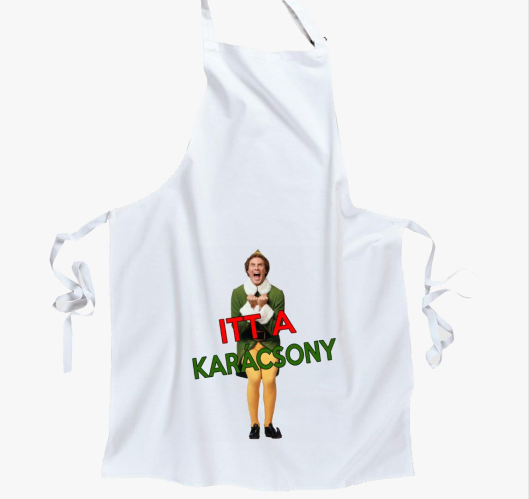 Itt a karácsony! kötény