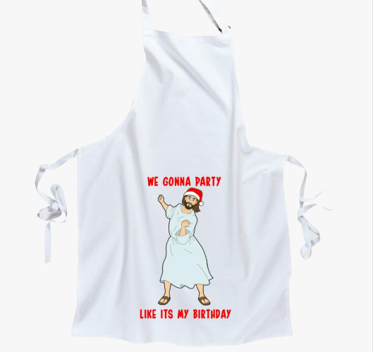 Születésnapos jézus kötény...