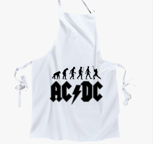 ACDC evolúció kötény