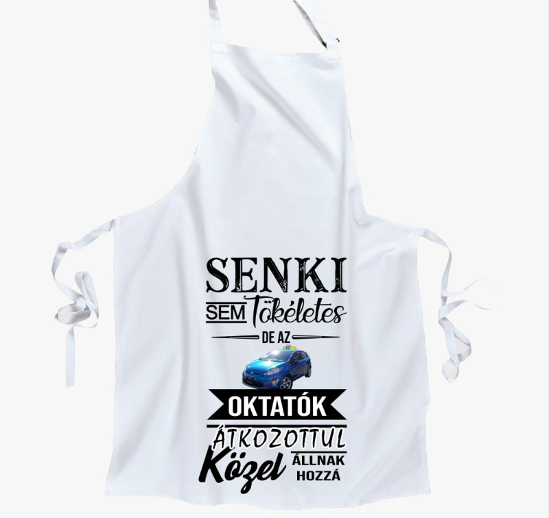 Autós oktató kötény