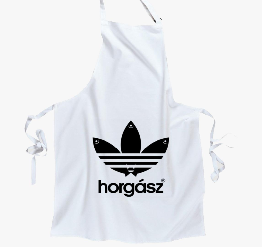 Adidasos horgász kötény