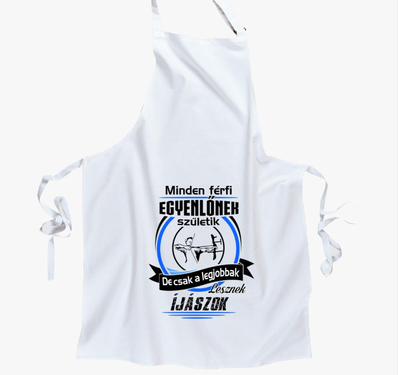 Férfi íjász kötény