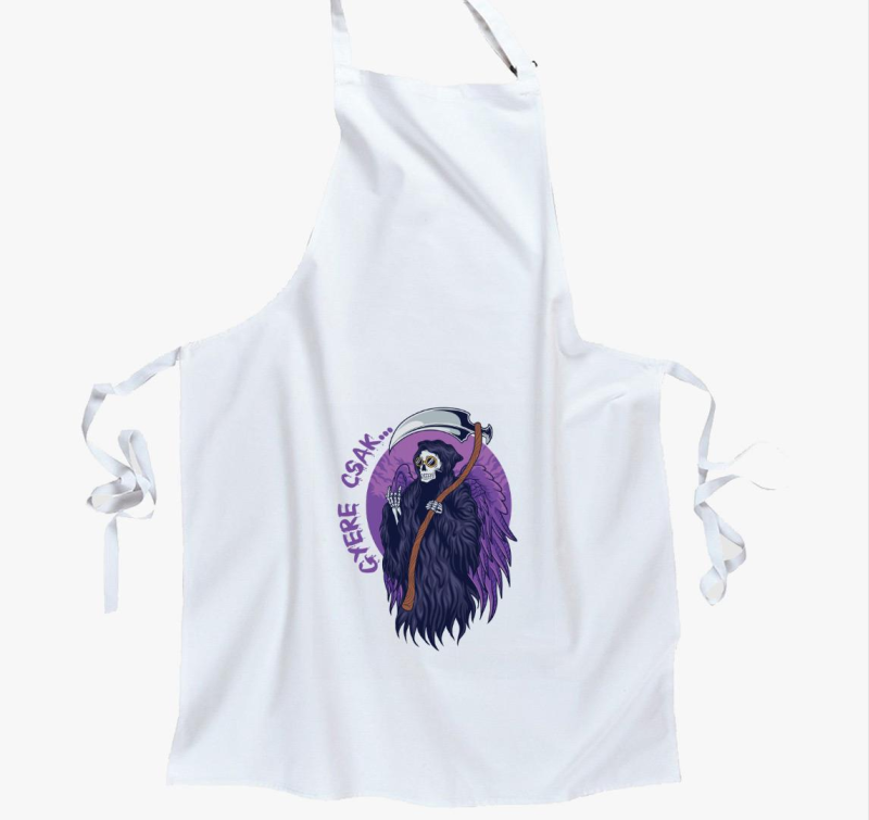 Kaszás halloweeni kötény