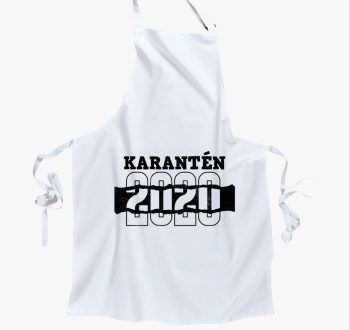Karantén 2020 kötény