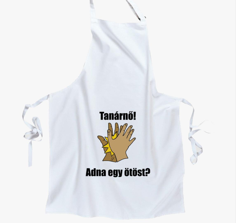 Tanárnő adna... kötény