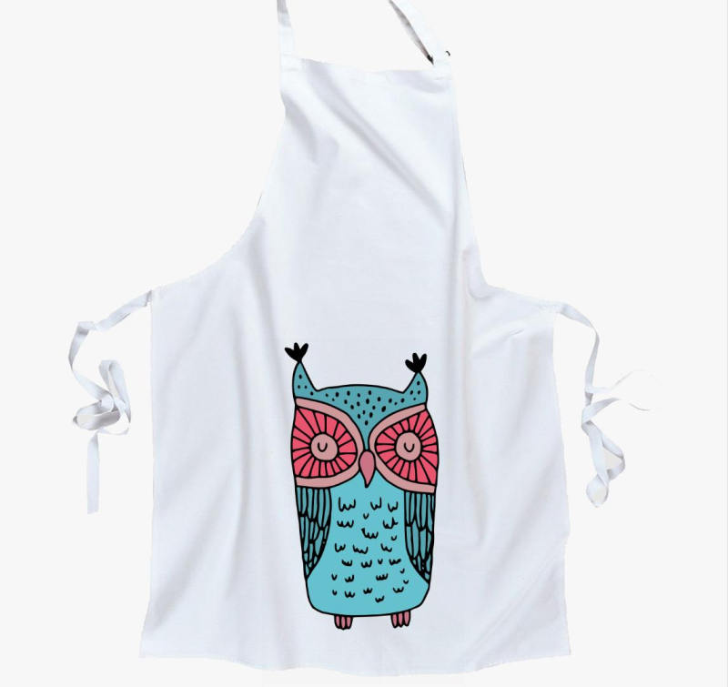 Pszichedelikus bagoly kötény