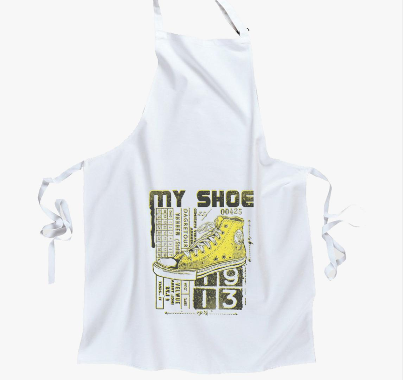 Retro cipős kötény