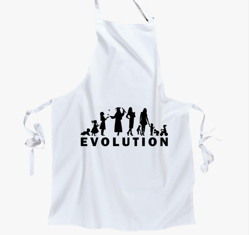 Evolúciós kötény-női verzió