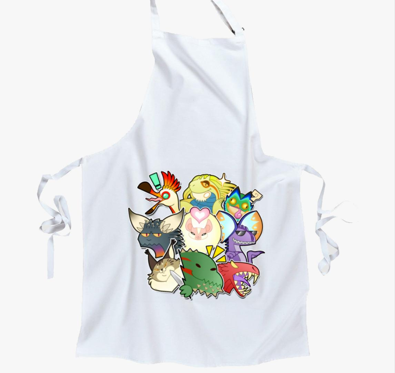 Monster Hunter World  szörnyek kötény