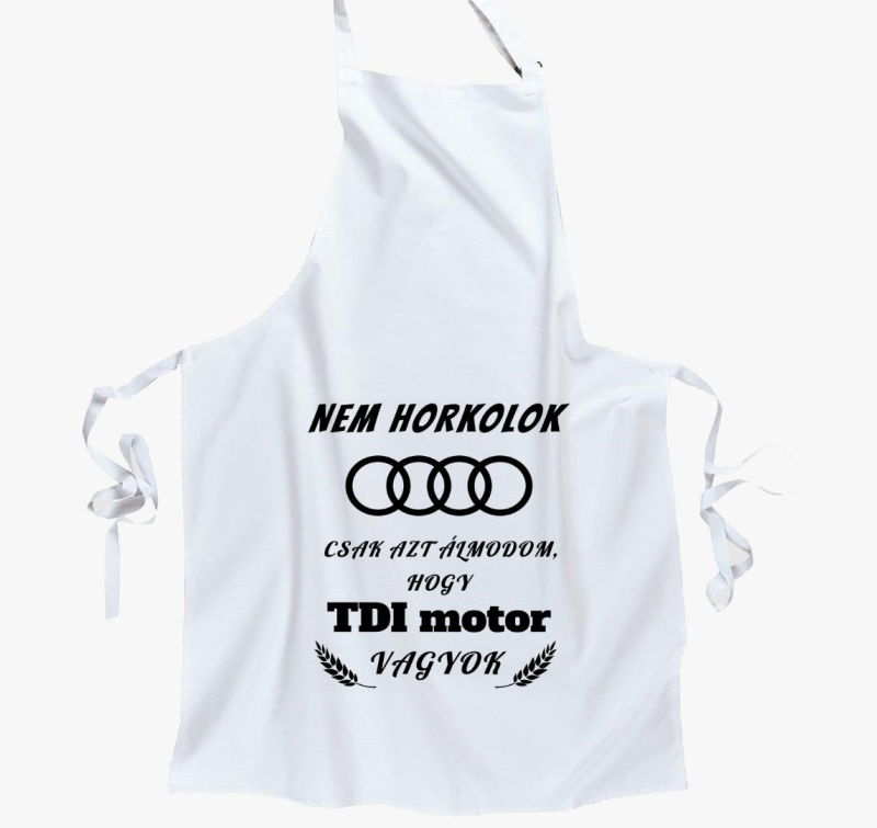 Nem horkolok kötény