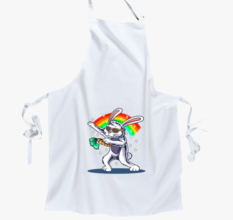 DAB nyuszis kötény