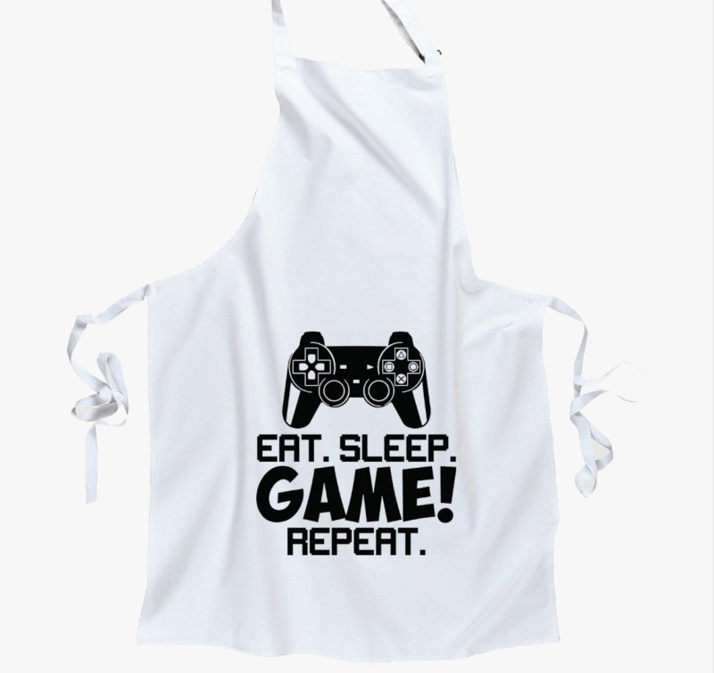 Vérbeli gamer kötény