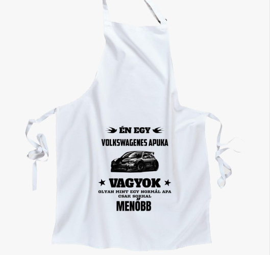 Volkswagenes apuka kötény