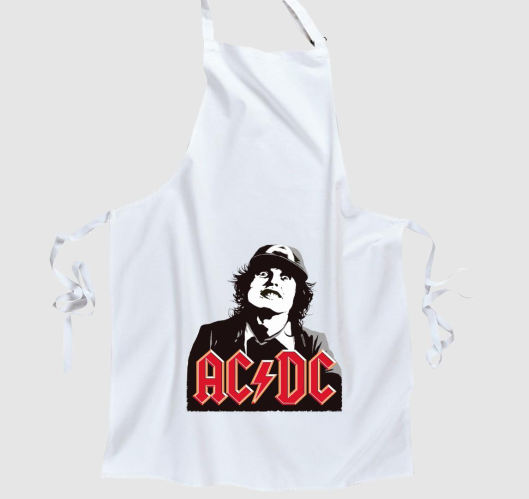 ACDC - Angus Young Face kötény...