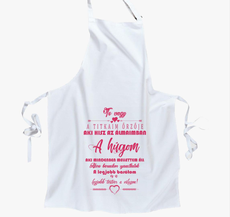 Titkaim Őrzője kötény