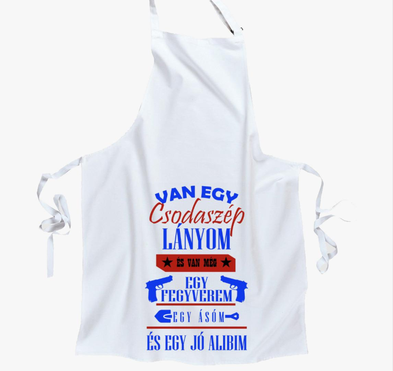 Van egy lányom kötény