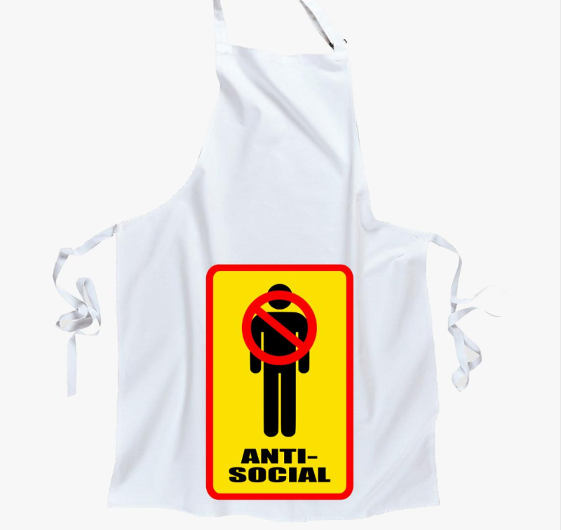 Anti Social kötény