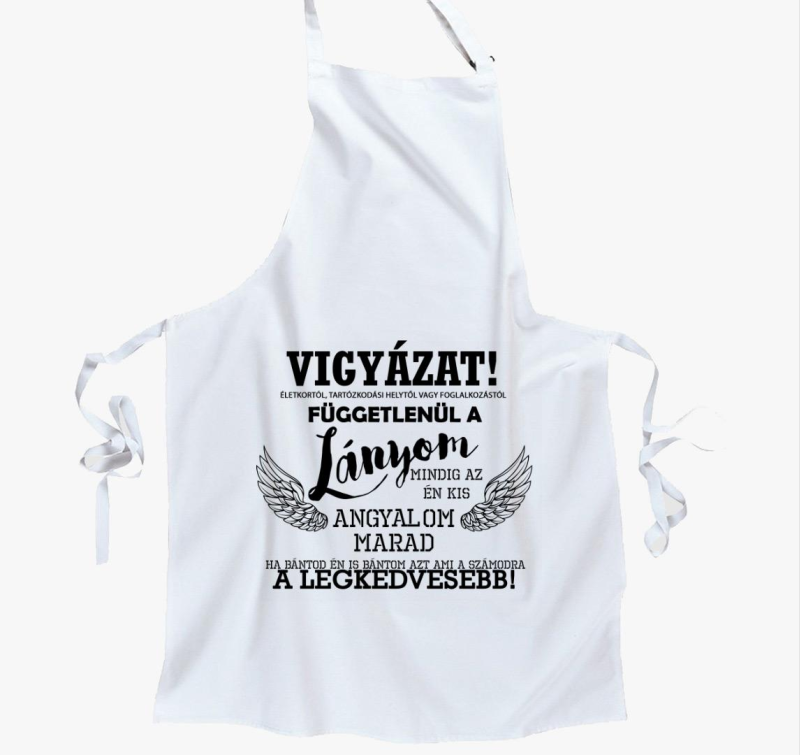 A lányom az angyalom kötény