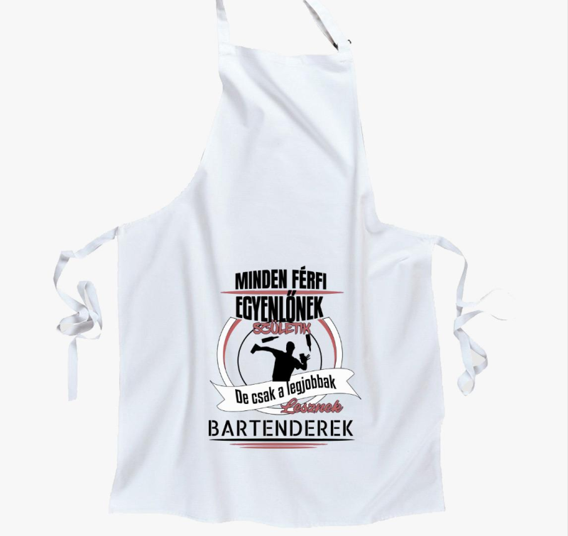 A legjobbak lesznek bartenderek kötény
