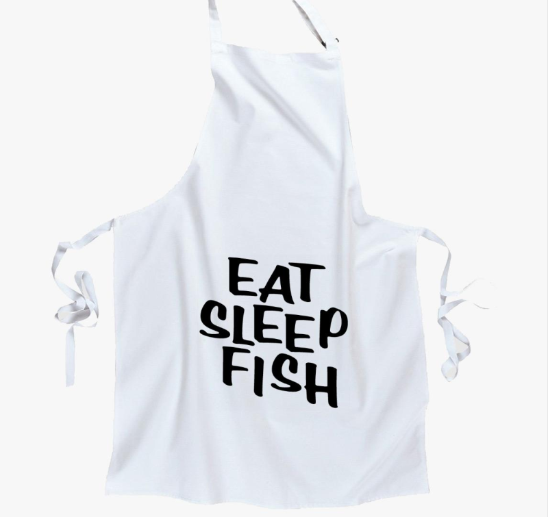 Egyél, aludj, horgássz! kötény