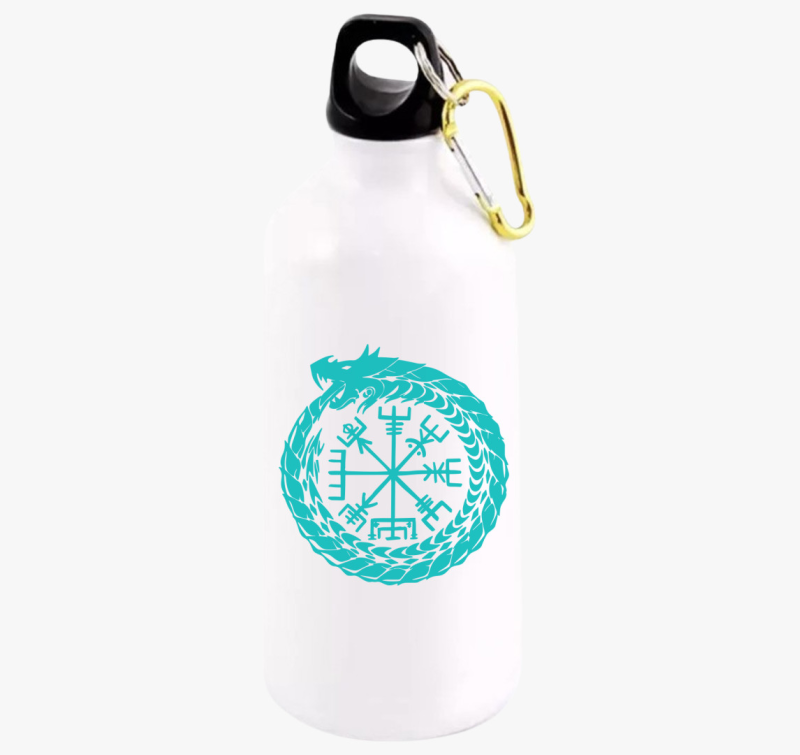 Vegvisir védő rúna kulacs