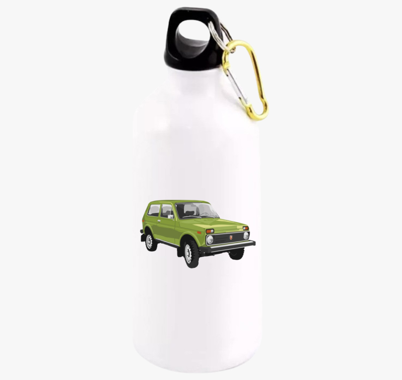 Zöld Lada Niva kulacs