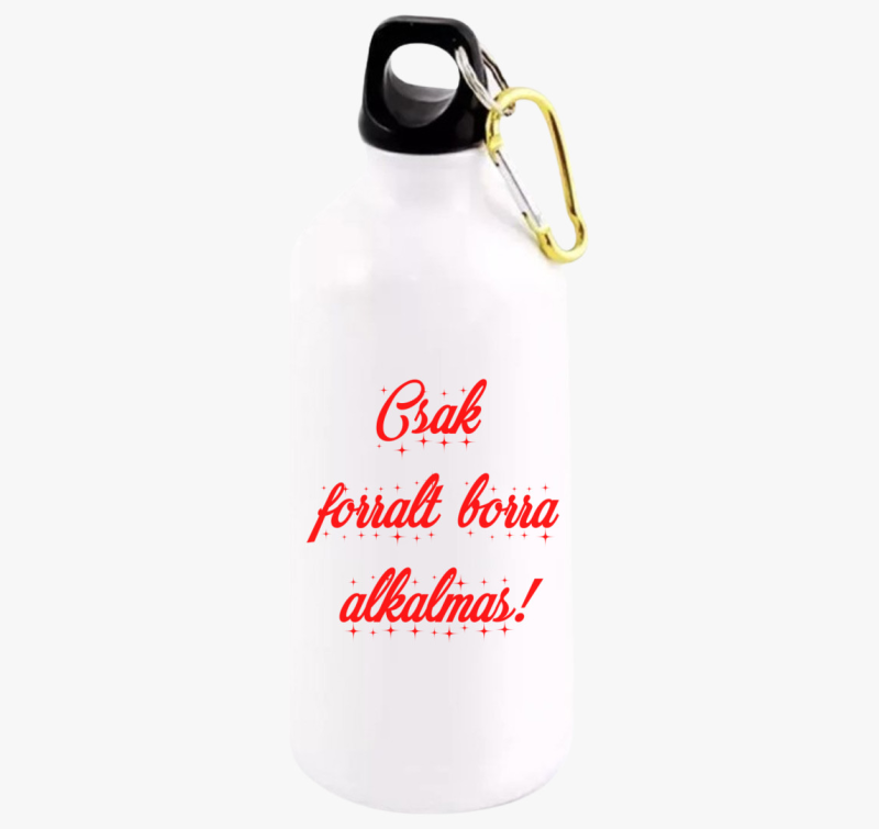 Csak forraltborra alkalmas kulacs