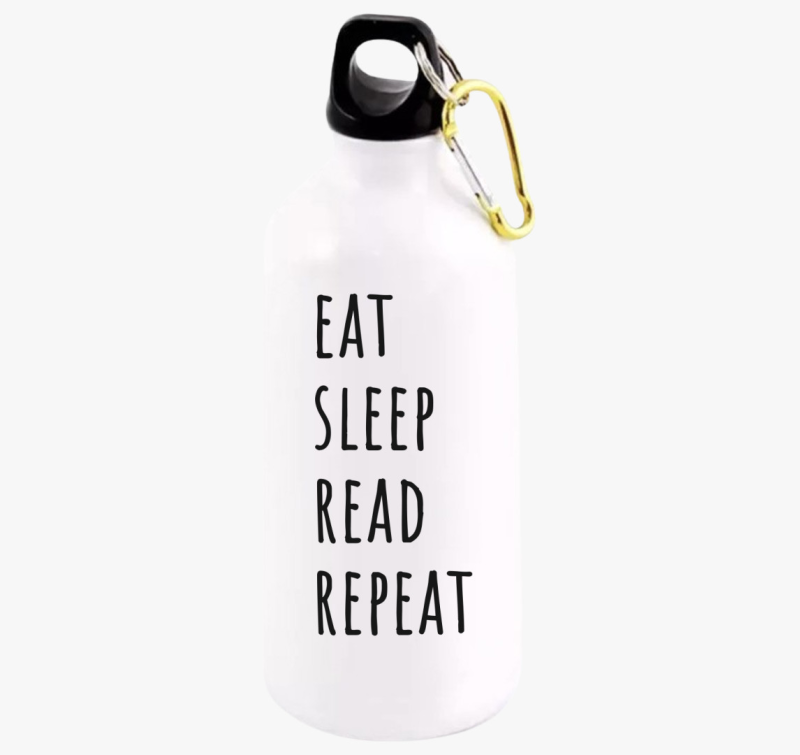 Eat Sleep Read kulacs