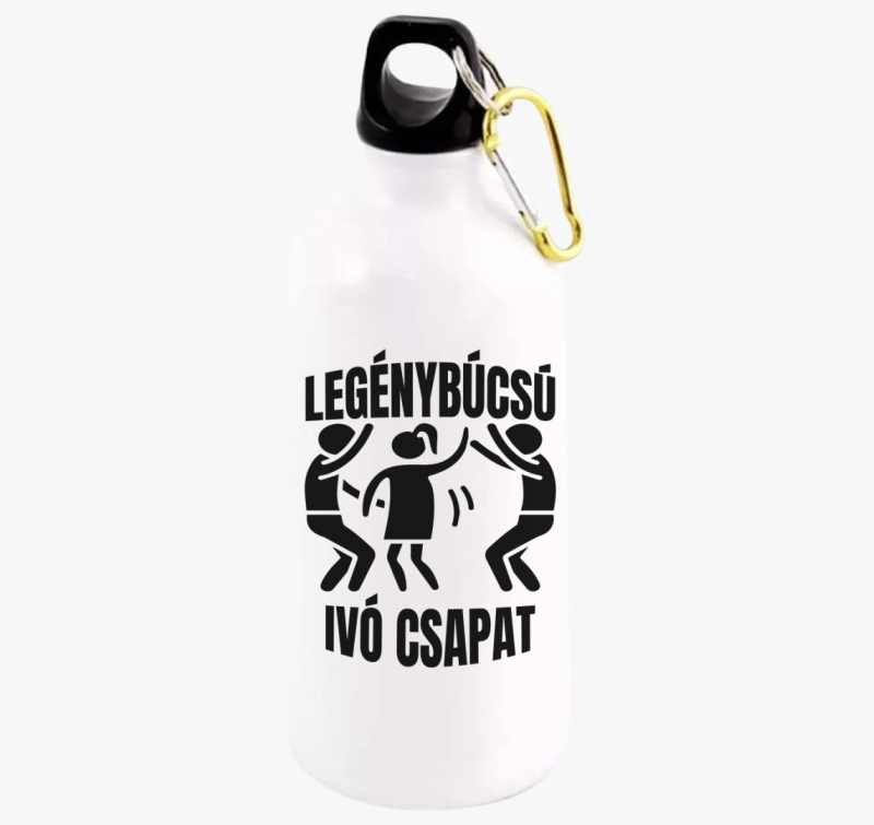 Legénybúcsú ivó csapat legénybúcsúra kulacs
