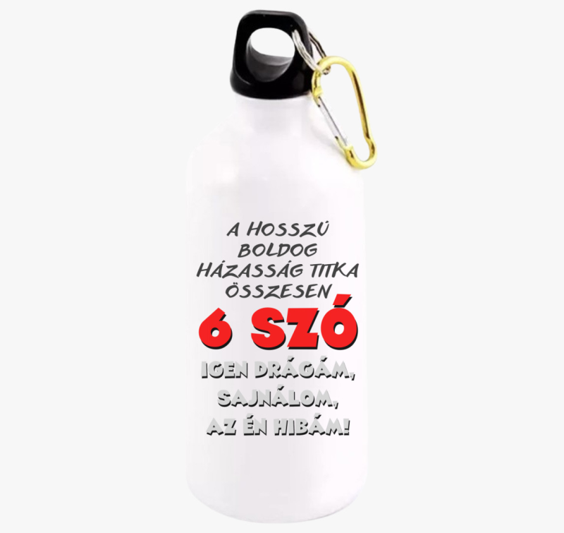 A hosszú házasság titka kulacs