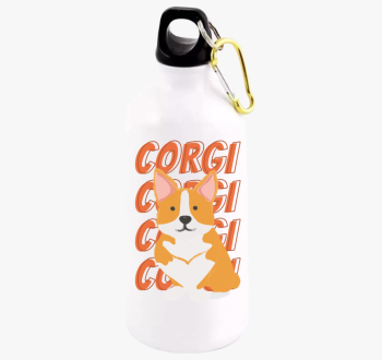 Corgi mintás kulacs